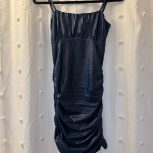 Katie J NYC Midnight Blue Mini Dress